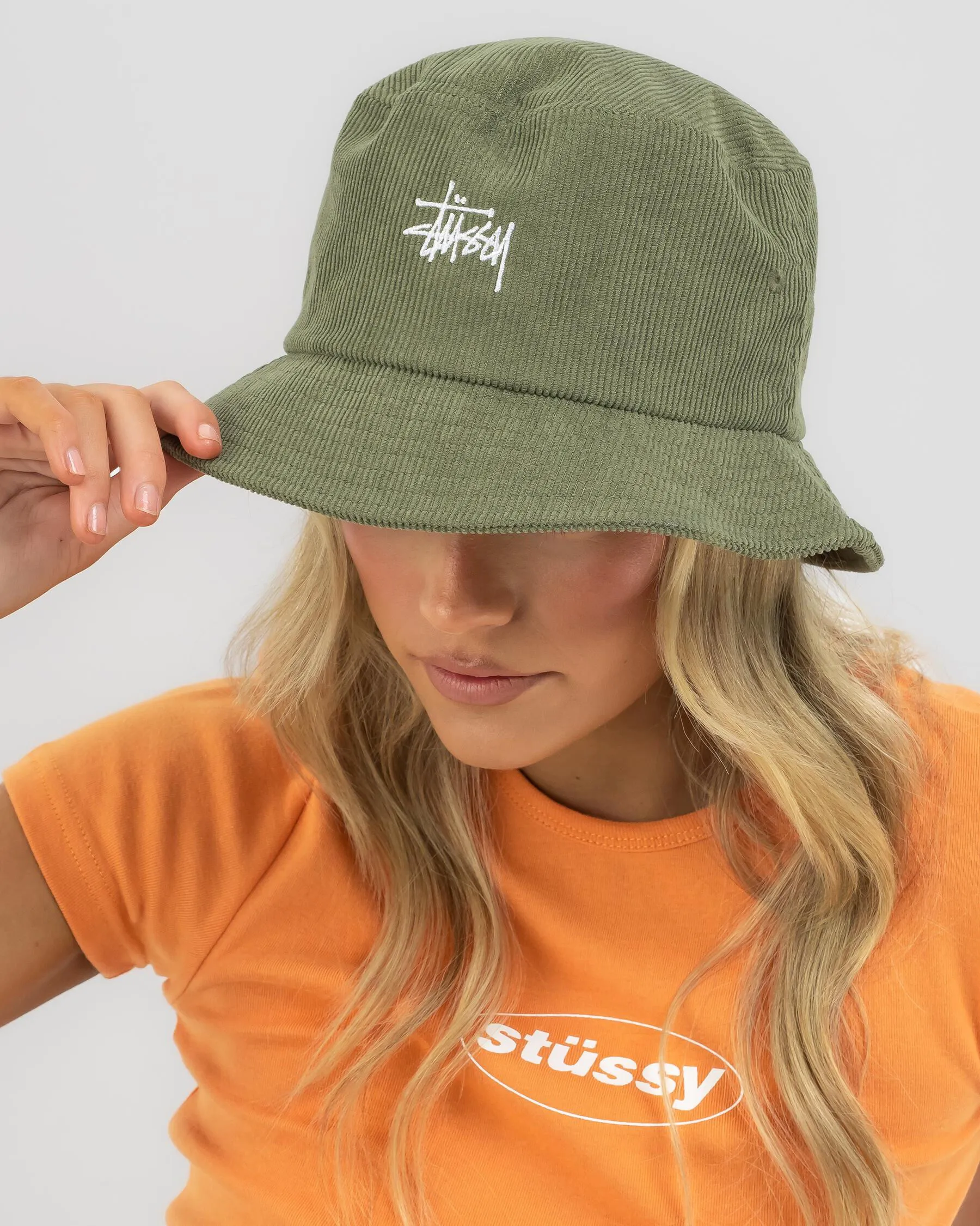 Stussy Graffiti Cord Bucket Hat