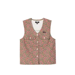 Stussy Sycamore Canvas Vest Multi 215153