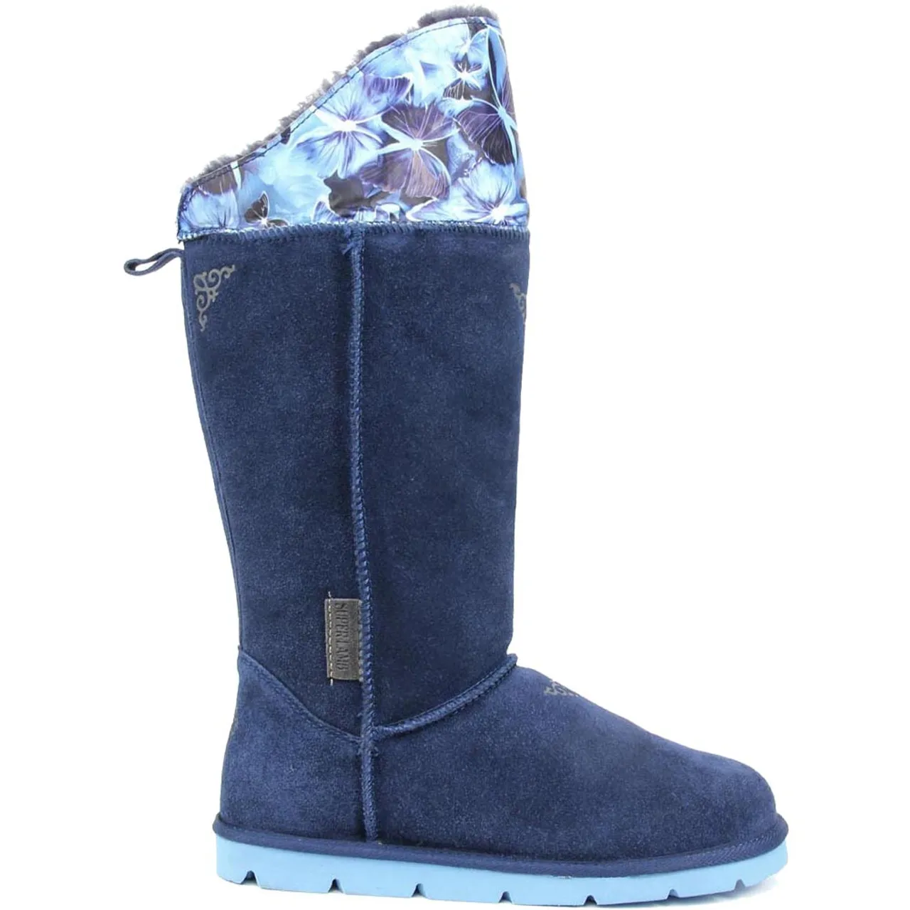 Superlamb Women's Mongol Boot - Blue