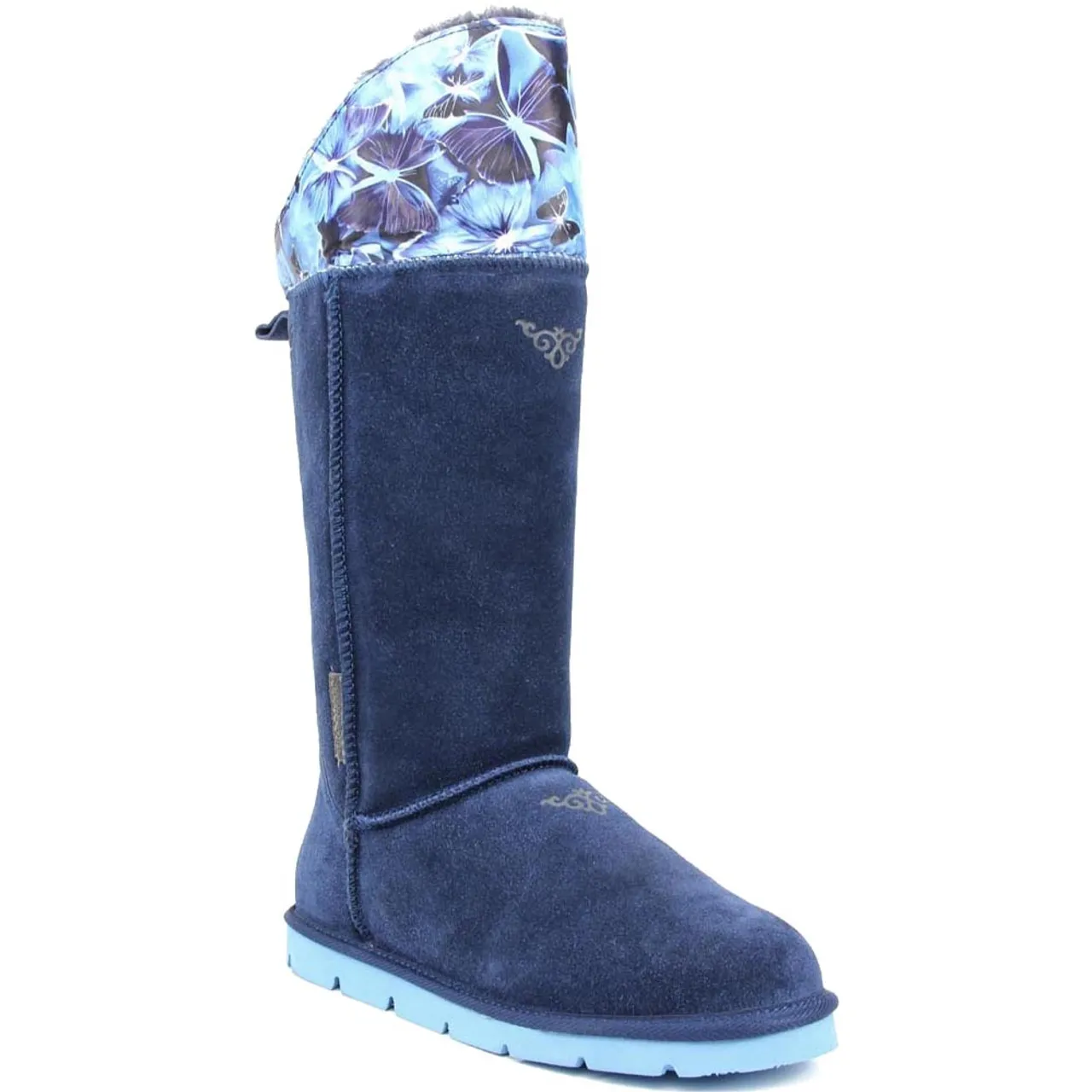 Superlamb Women's Mongol Boot - Blue