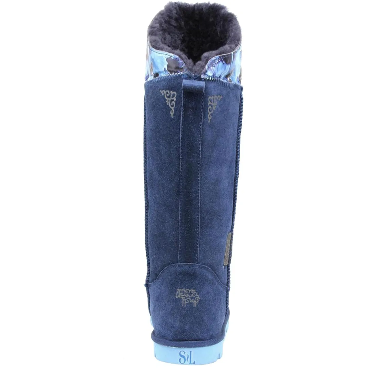 Superlamb Women's Mongol Boot - Blue