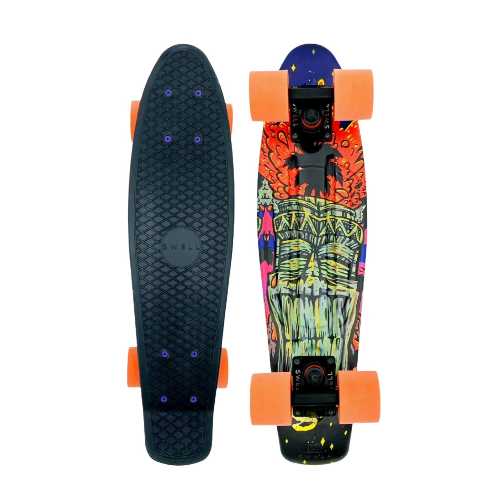 SWELL CRUISER SKATEBOARD 22 - TIKI VOLCANO