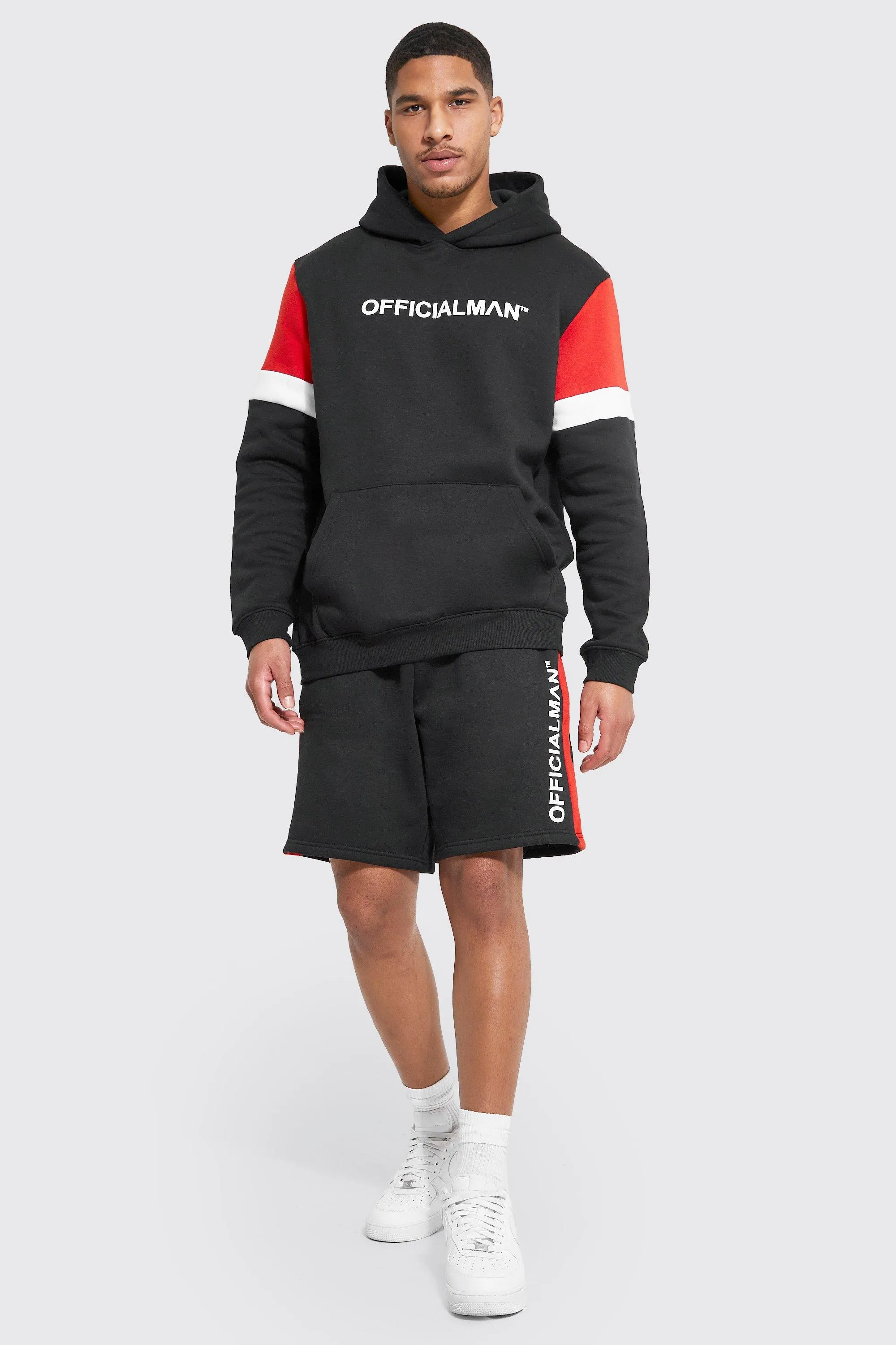 Tall Official Colour BlockShort Tracksuit