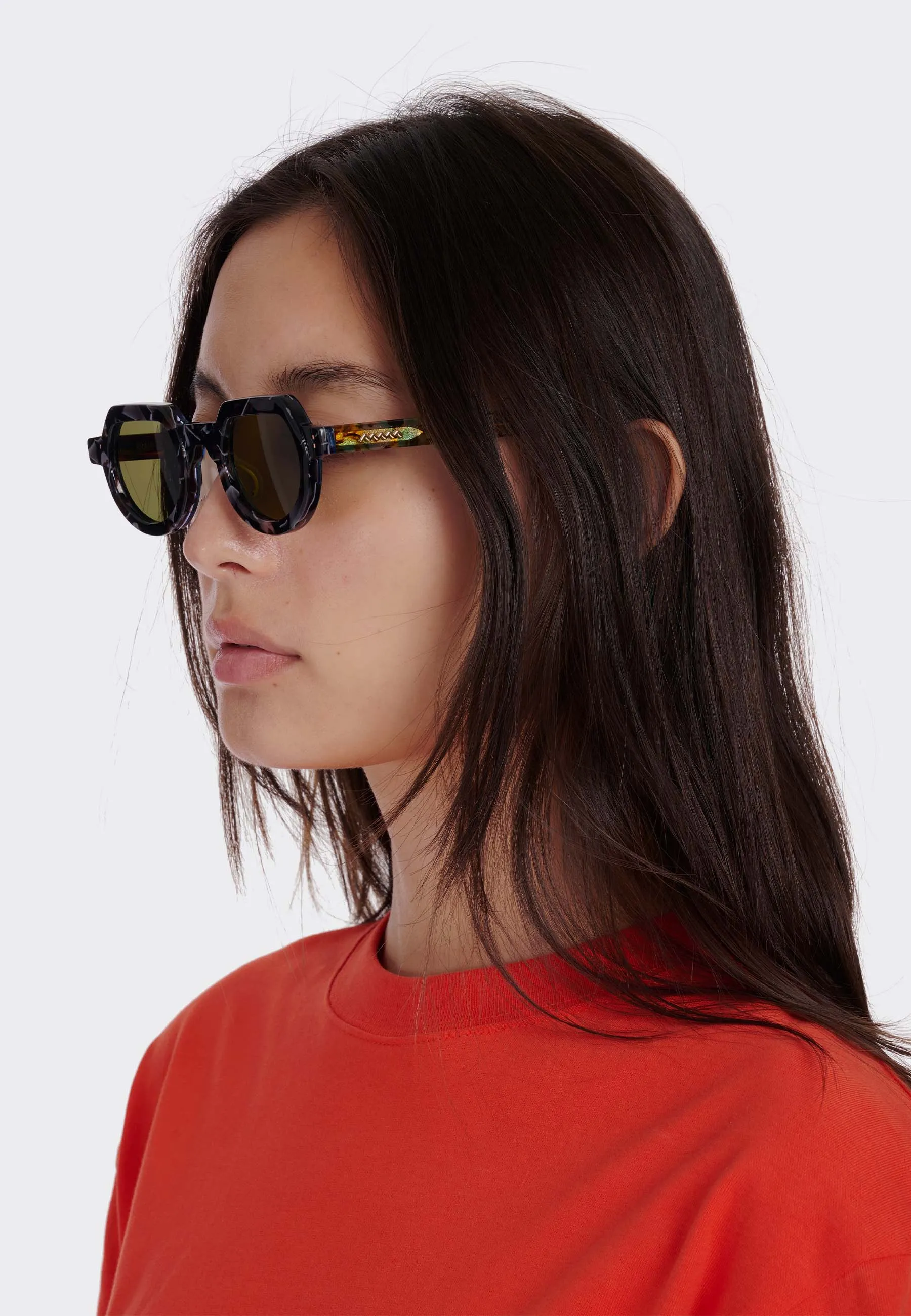 Tani Sunglasses - Triple/Green