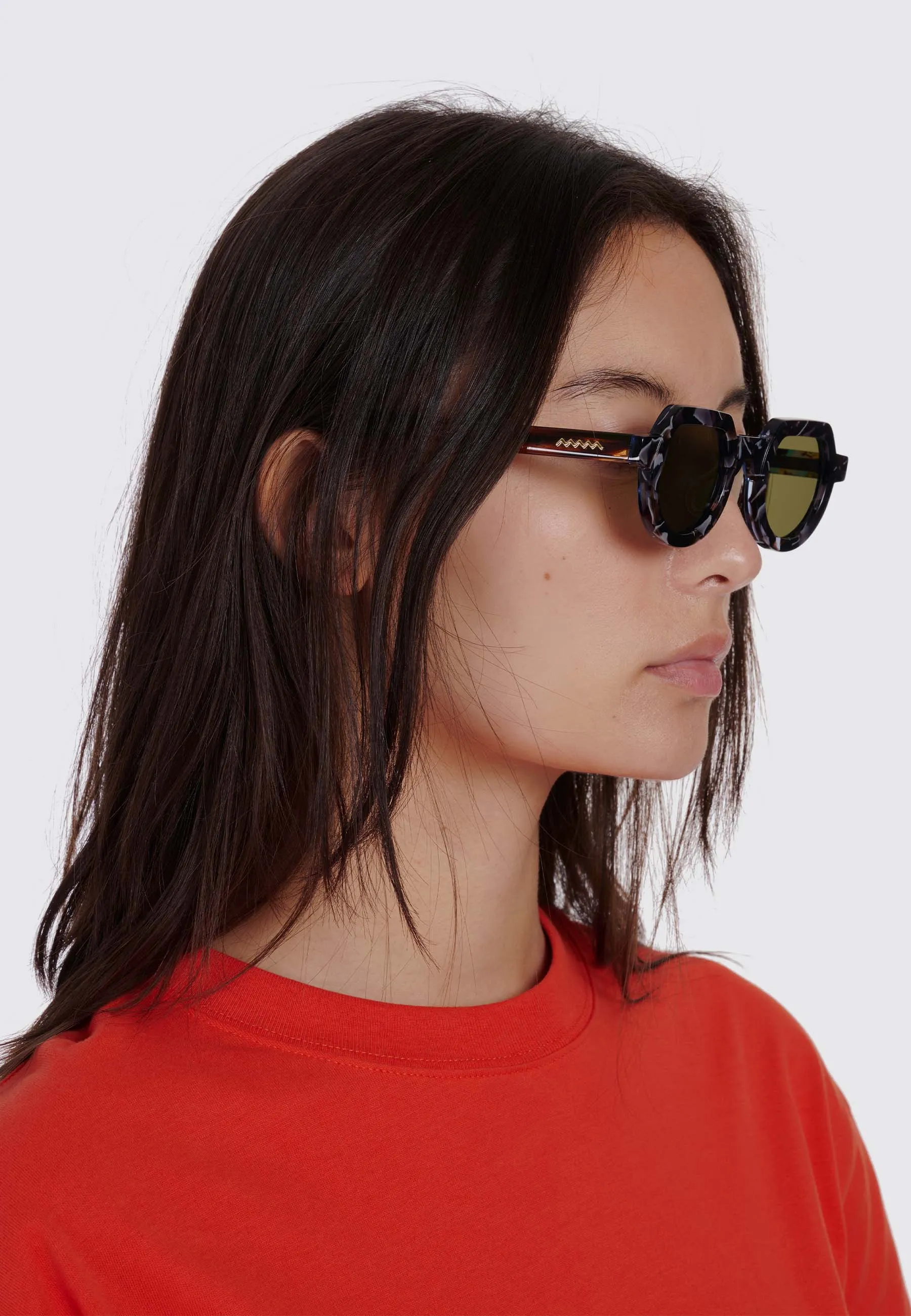 Tani Sunglasses - Triple/Green