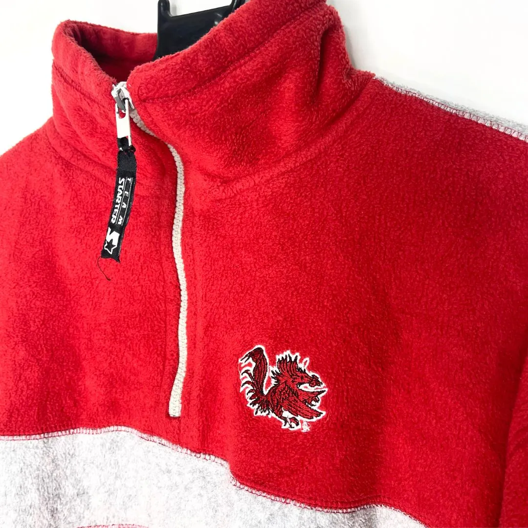 Team Starter Red & Grey Fleece - VintageVera