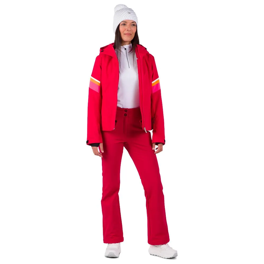 Technical pants Rossignol ---W Ski Softshell Ruby Red