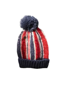 The MOP Beanie - KIDS - red/blue