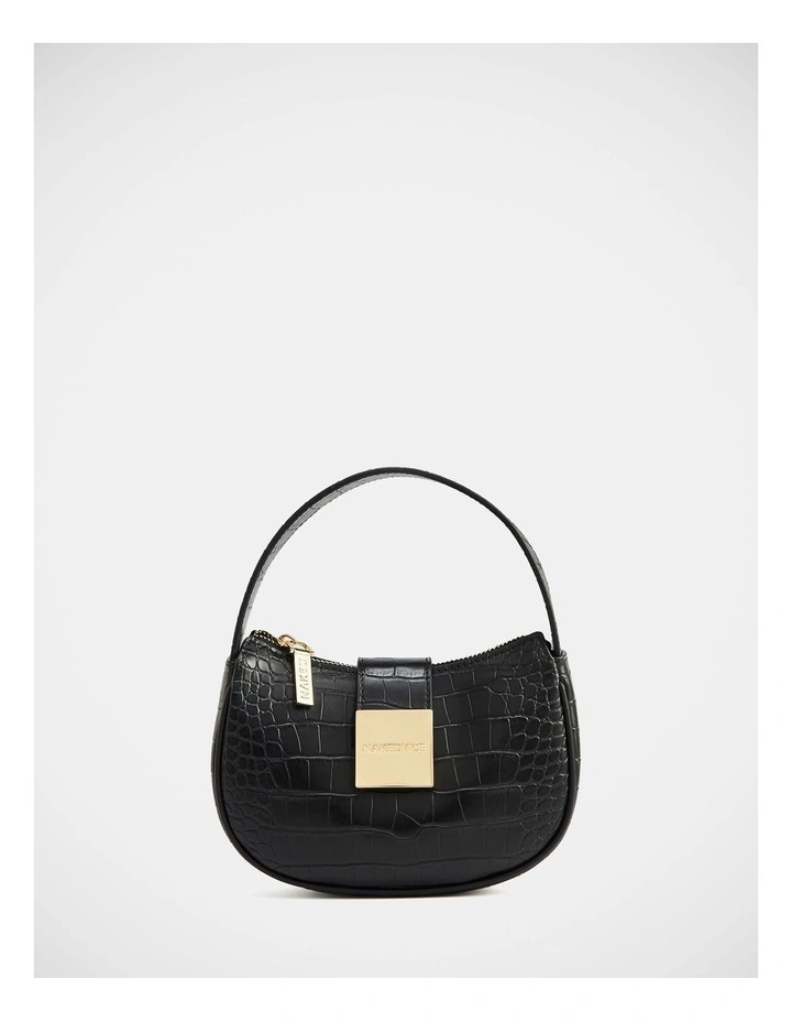 The Moss Shoulder Bag in Black