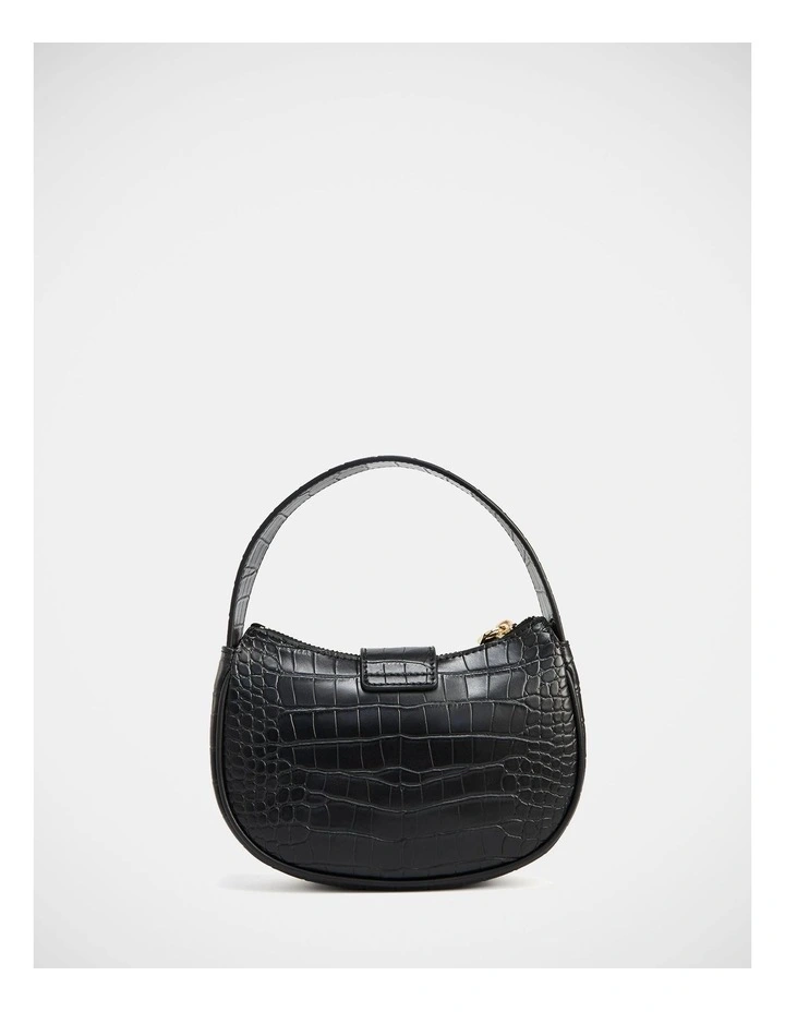 The Moss Shoulder Bag in Black