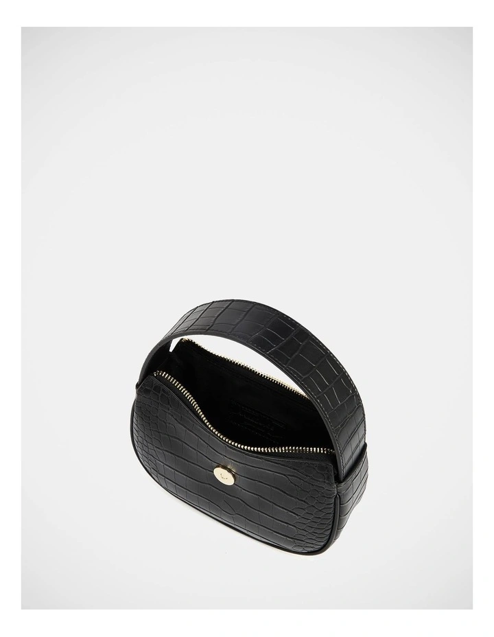 The Moss Shoulder Bag in Black