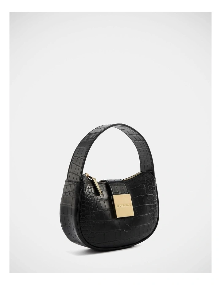 The Moss Shoulder Bag in Black