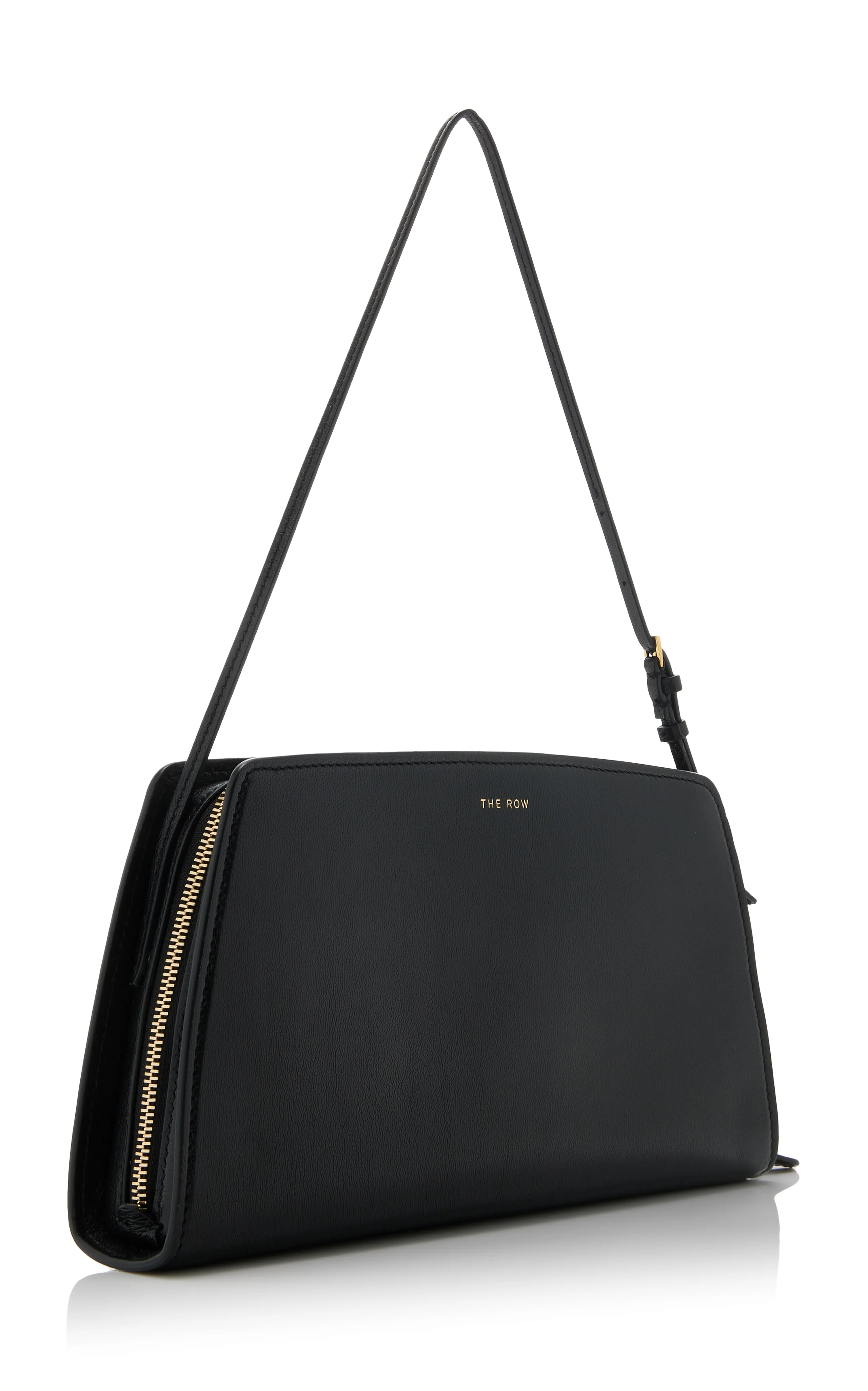 The Row Dalia Leather Baguette Bag