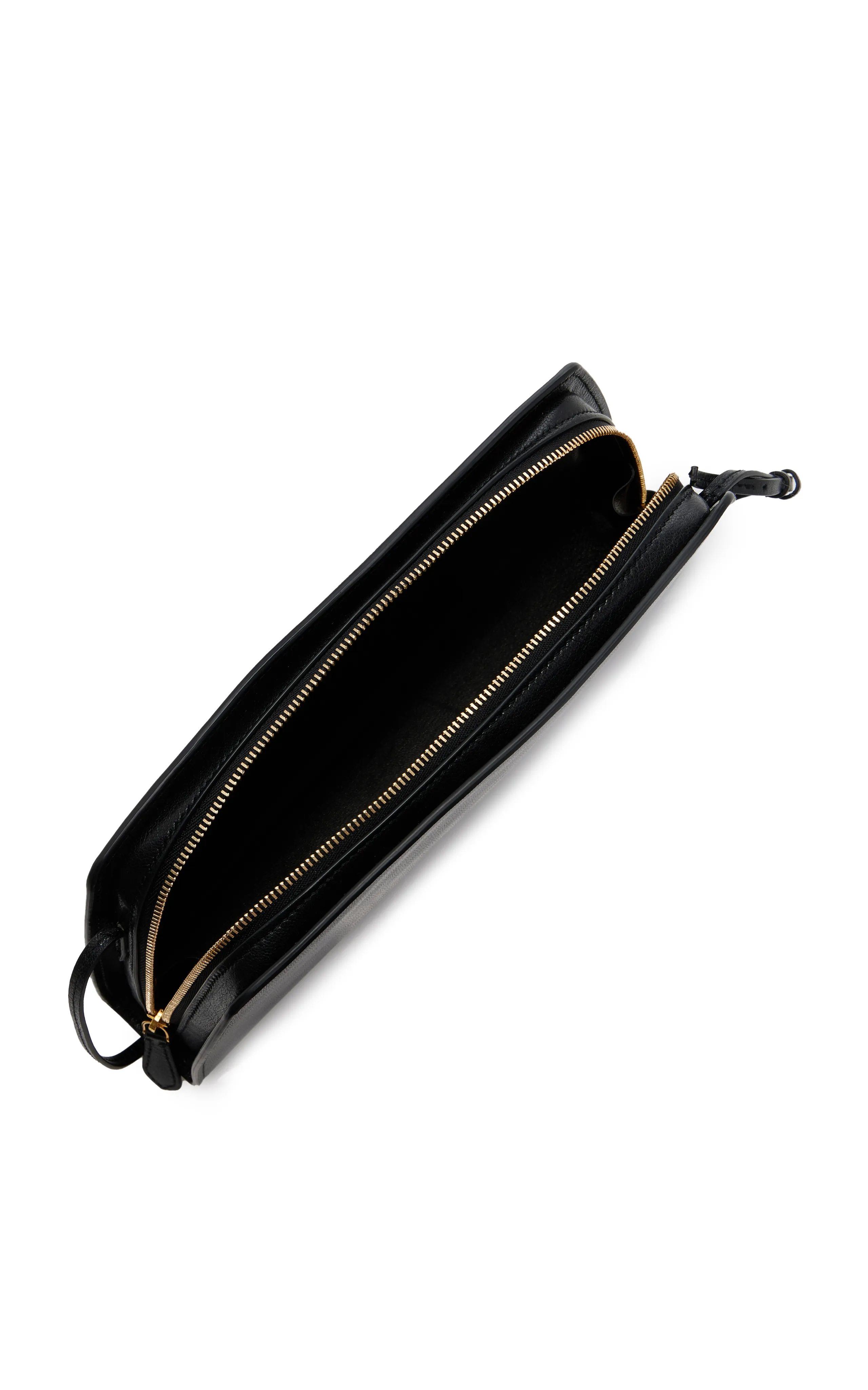 The Row Dalia Leather Baguette Bag