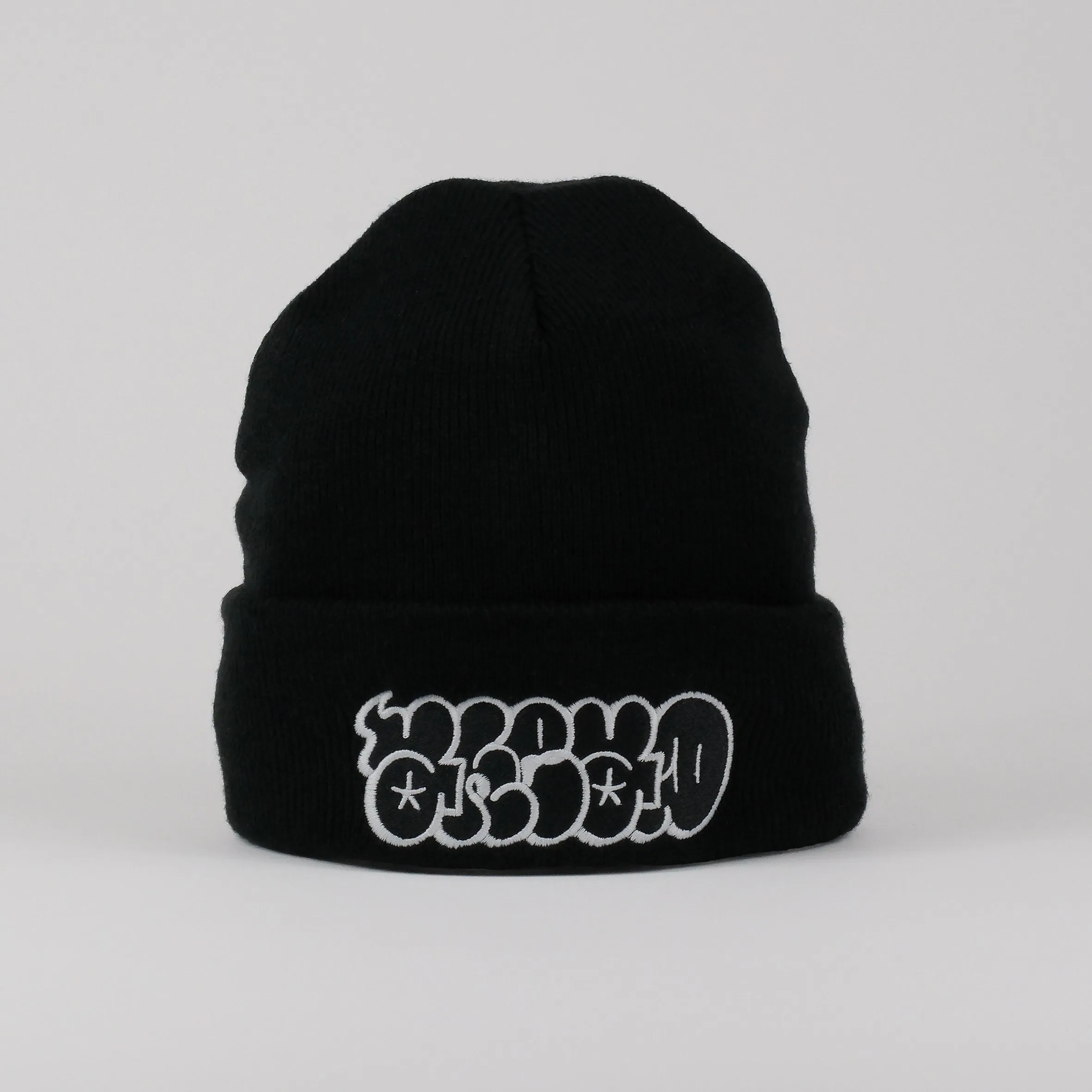 Throw up Beanie, Black