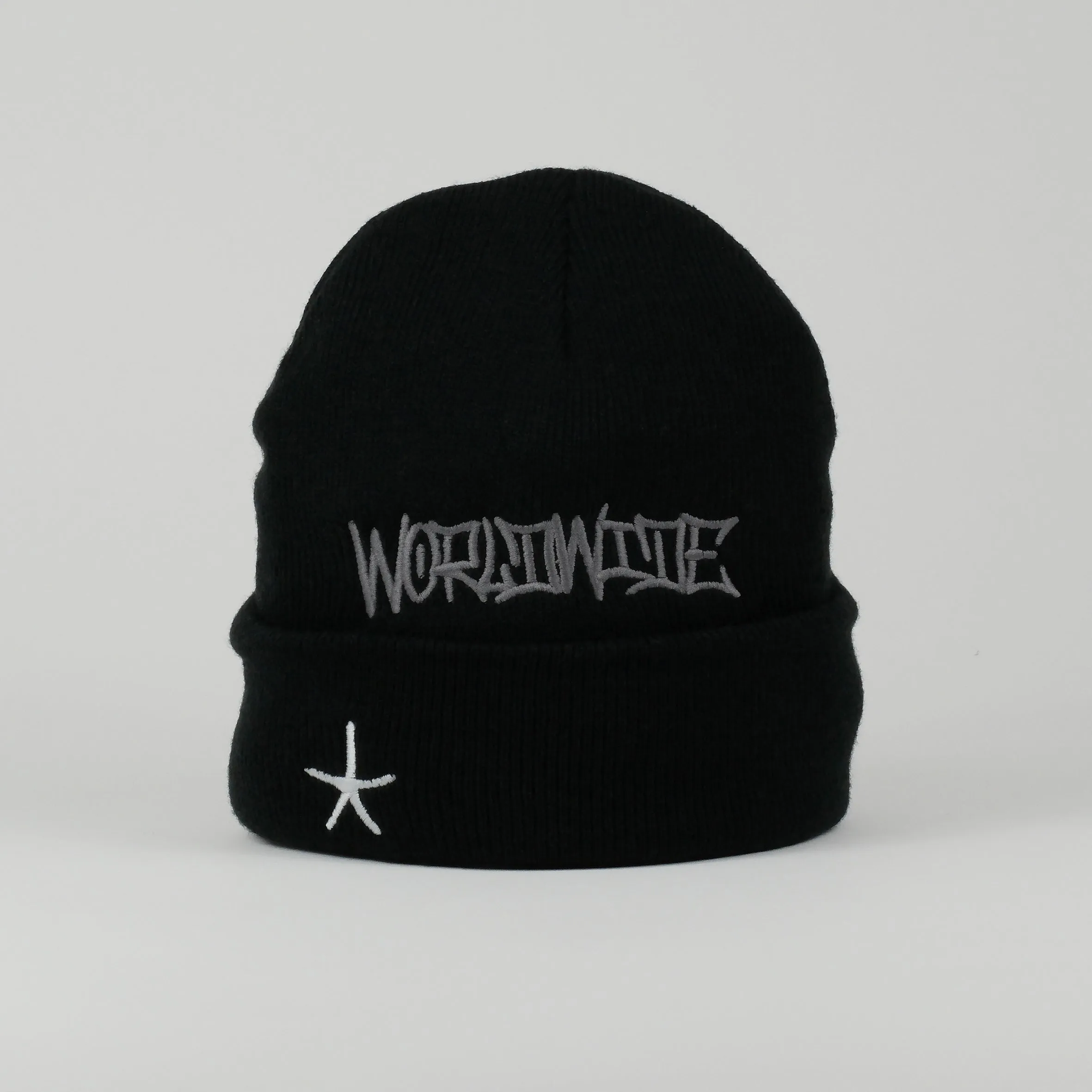 Throw up Beanie, Black