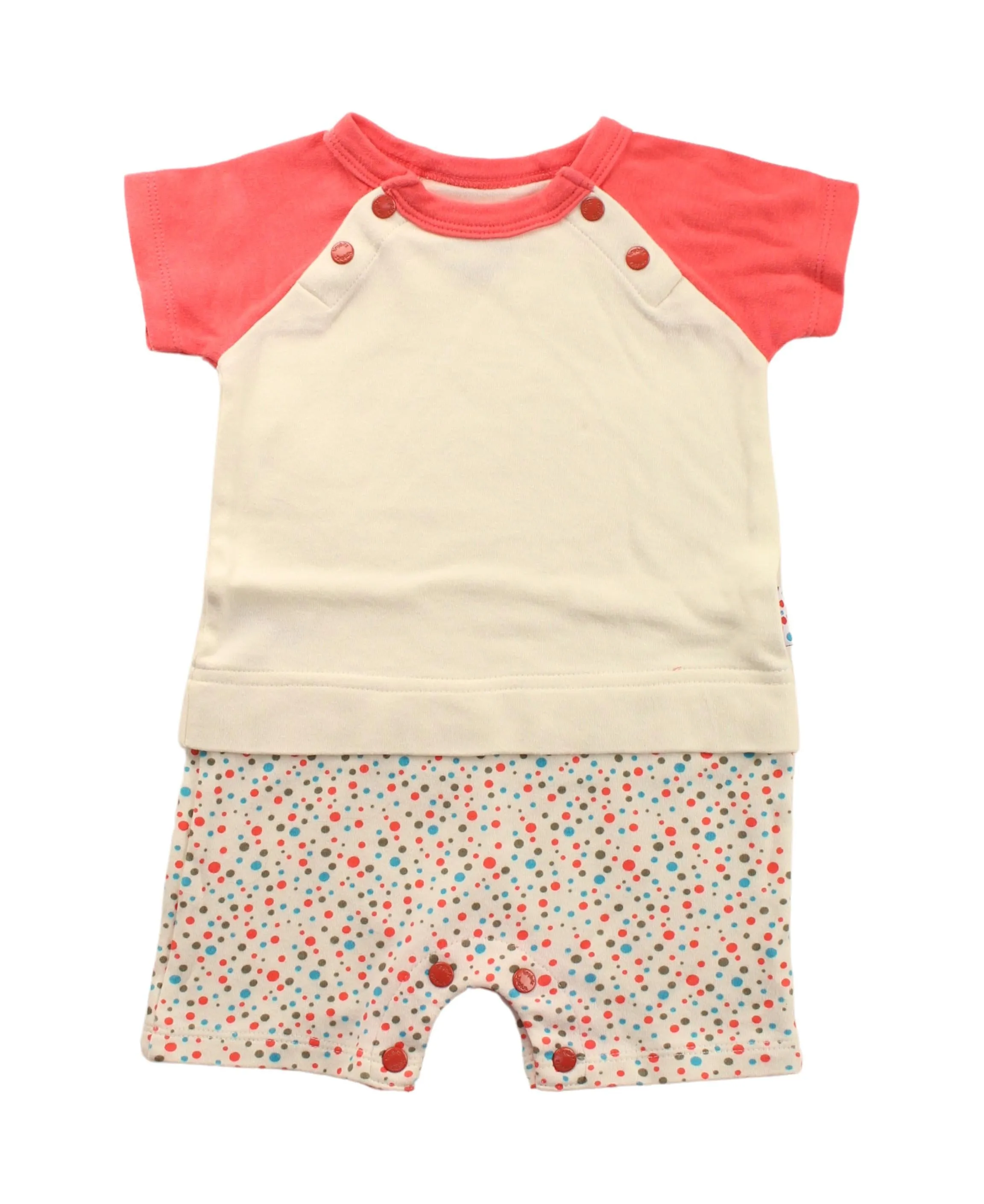 TinyBitz Short Sleeve Romper 3-6M