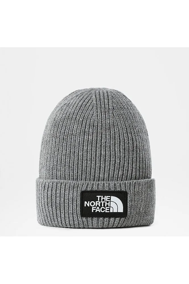 TNF Logo Box Cuffed Beanie - Reg