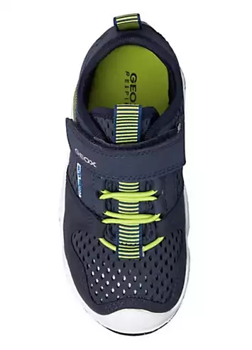 Toddlers ’JR Wader’ Velcro Strap Trainers by Geox | Look Again