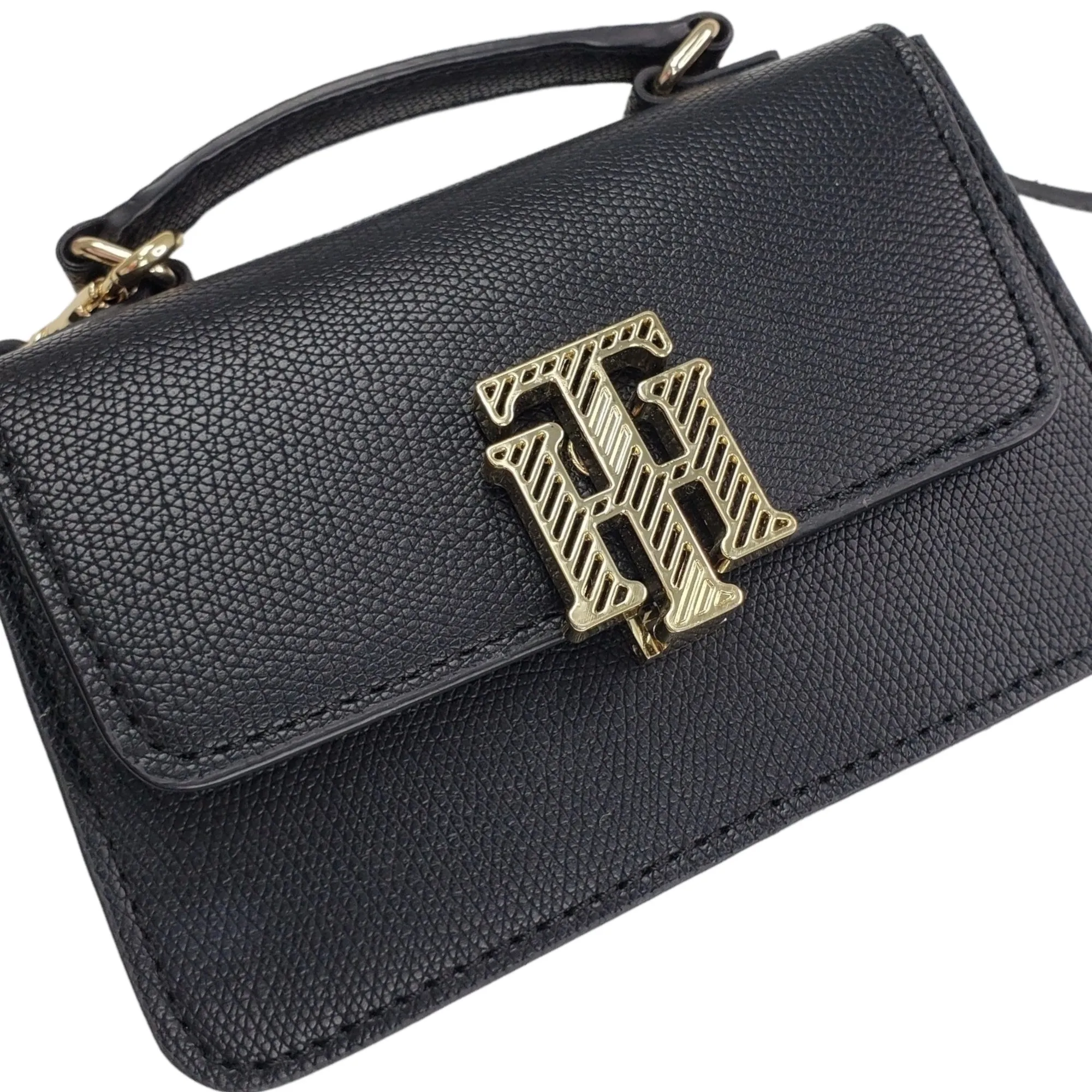 Tommy Hilfiger Black Mini Cross Body Bag