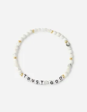 Trust God Letter Bracelet