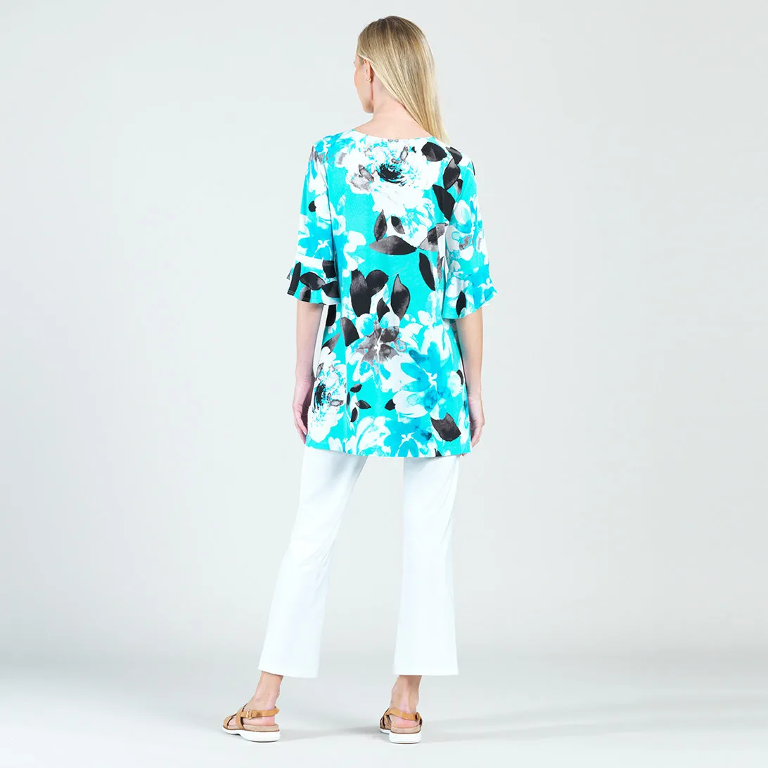 Tulip Cuff Tunic - Floral Petal - Final Sale!