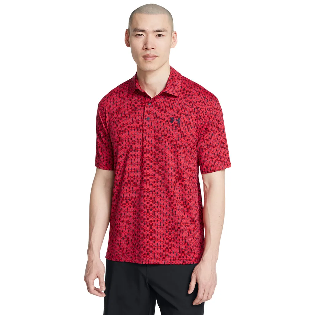 UA Playoff 3.0 Decoded Print Polo