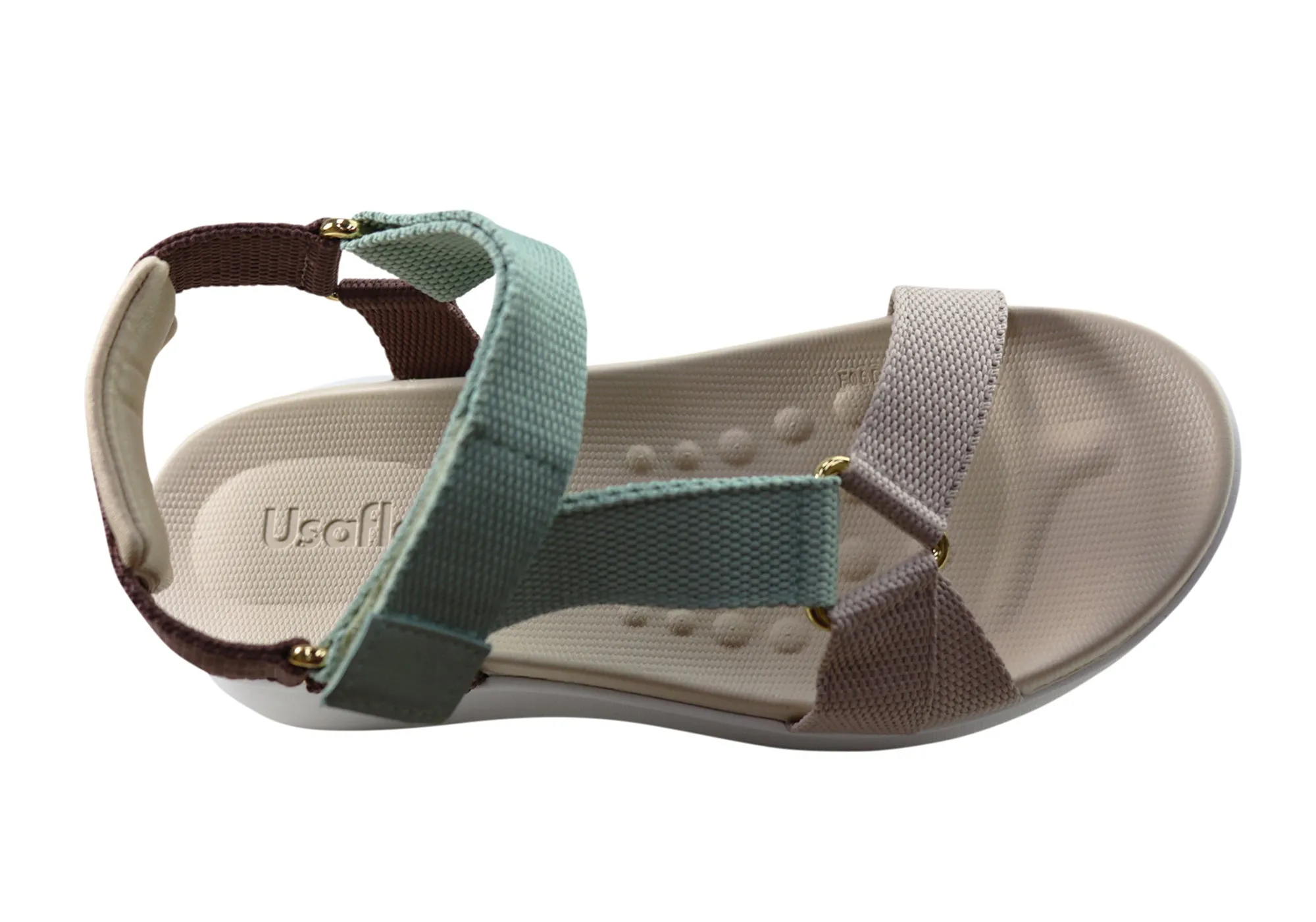 Usaflex Reece Womens Comfortable Sandals Made In Brazil