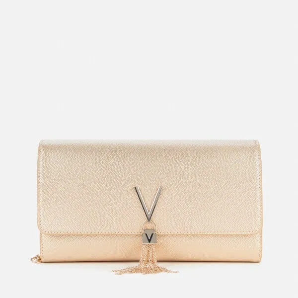 Valentino Women's Divina Large Shoulder Bag - Gold