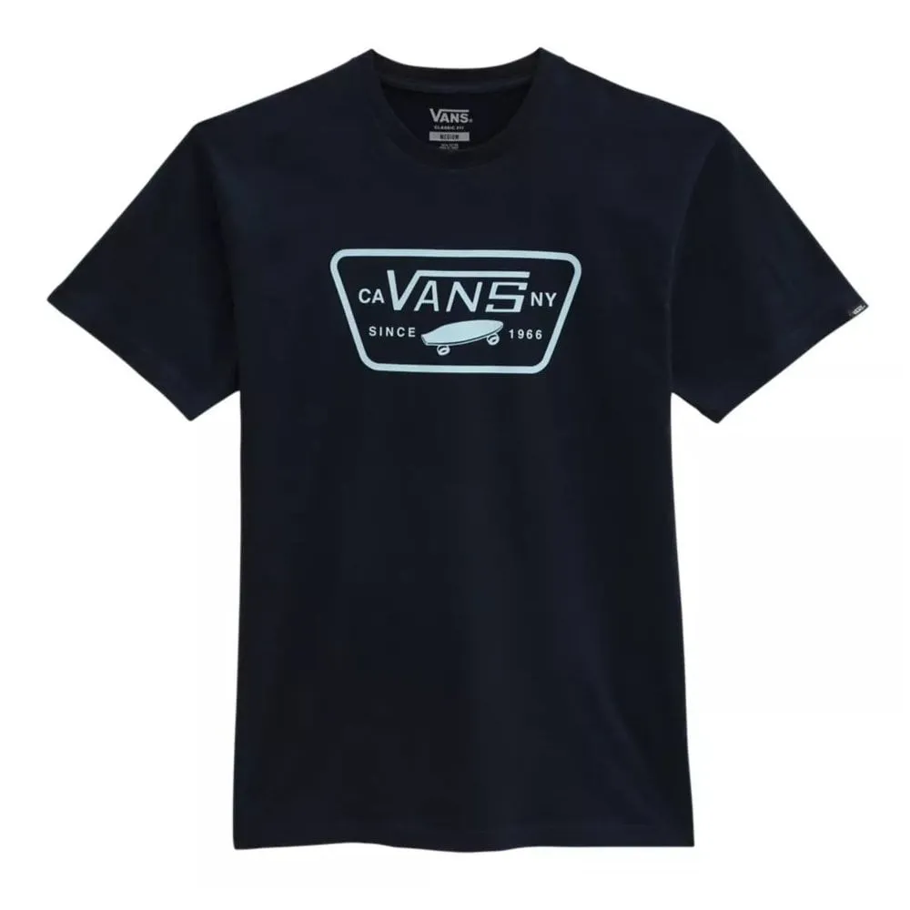 Vans Full Patch T-Shirt (Navy/Aquatic)