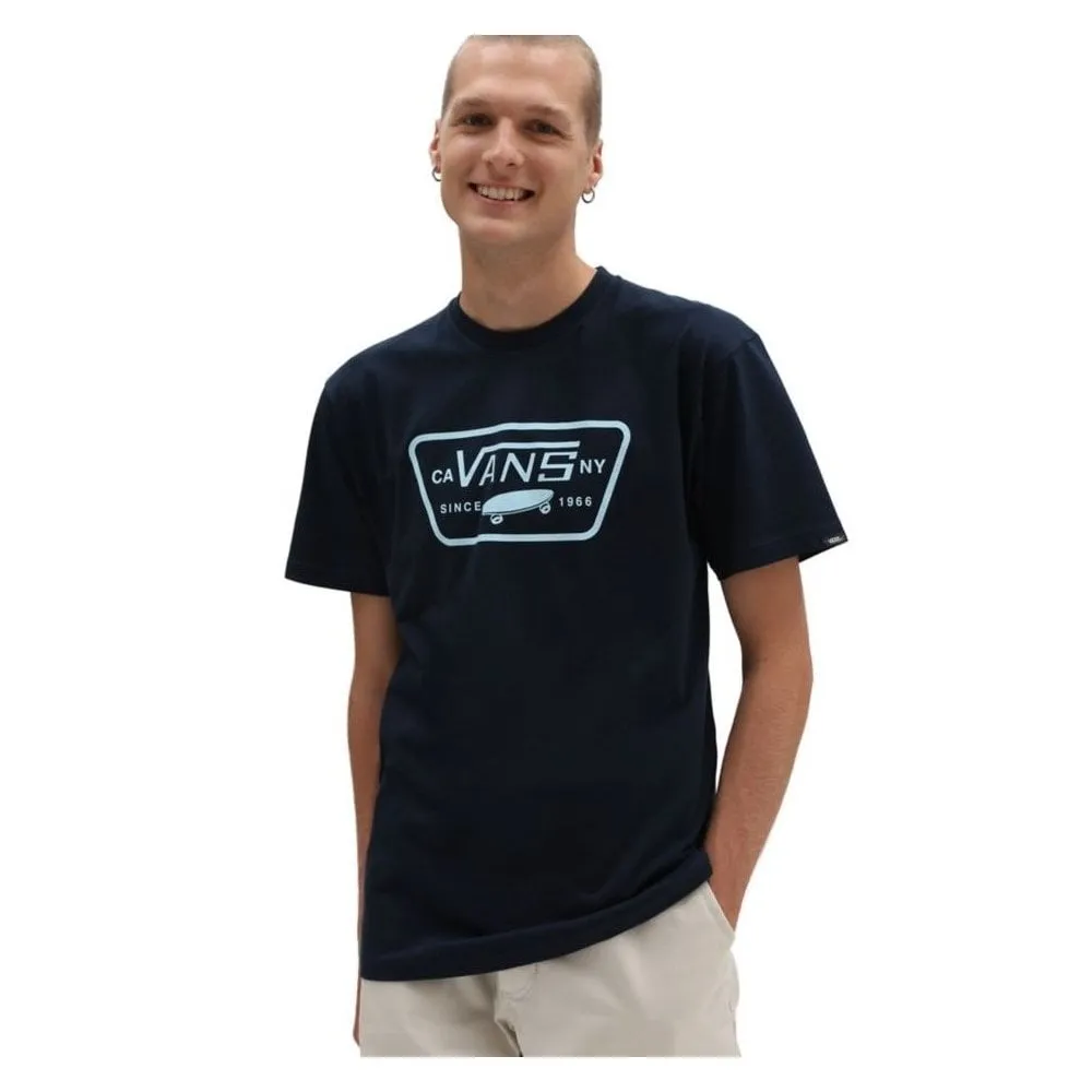 Vans Full Patch T-Shirt (Navy/Aquatic)