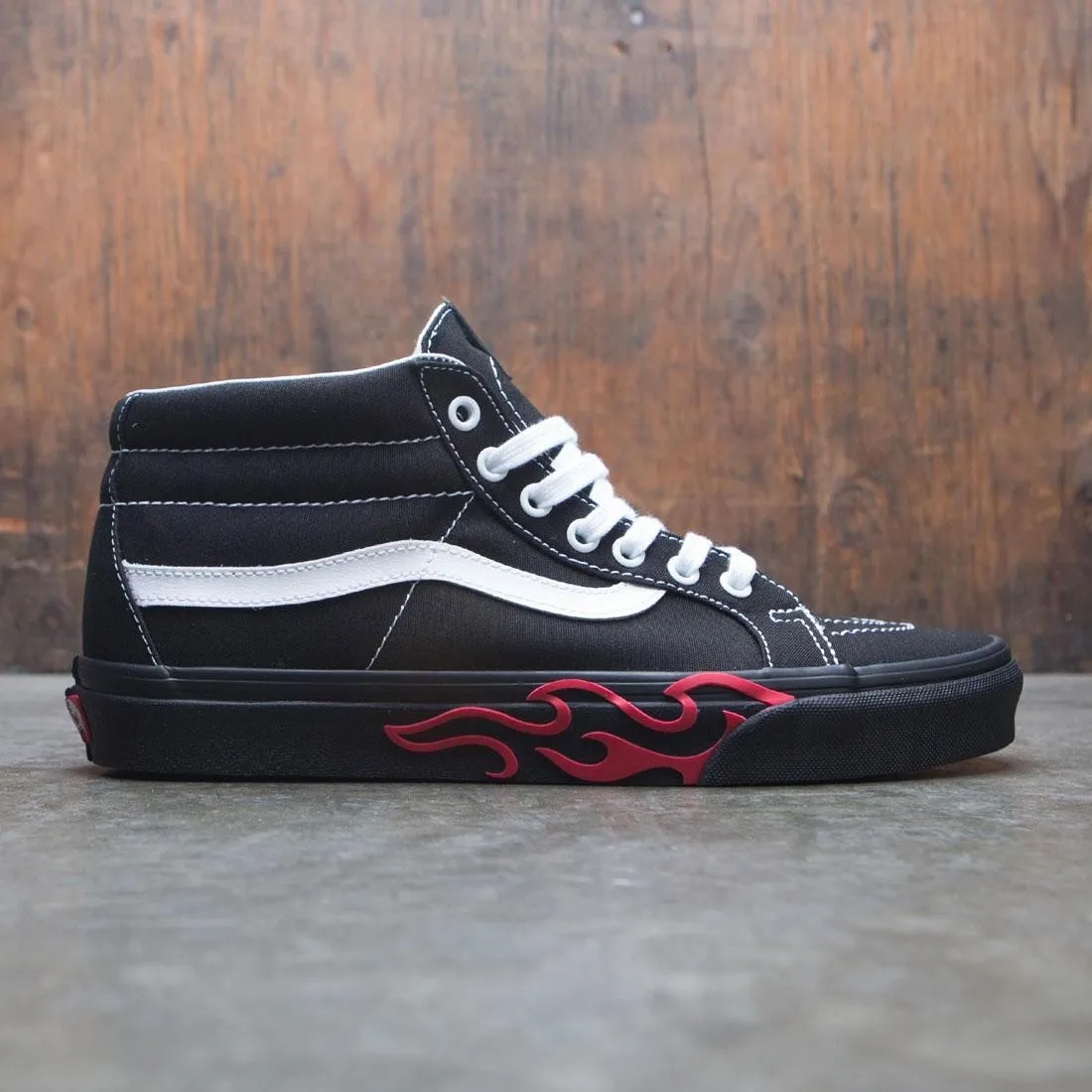 Vans Men SK8-Hi Mid (black / flames)