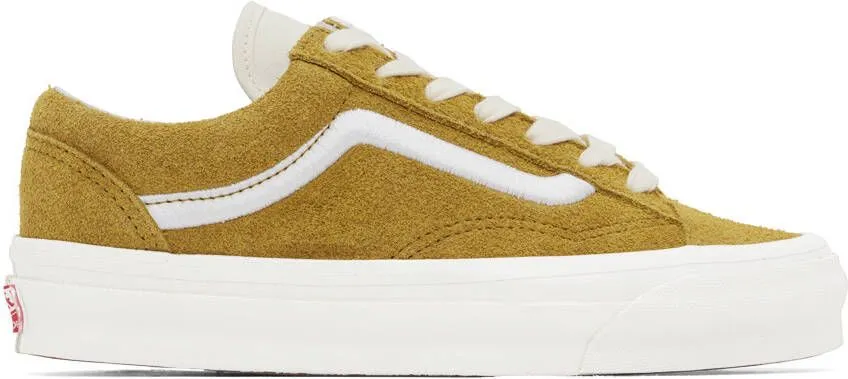 Vans Yellow OG Style 36 LX Sneakers