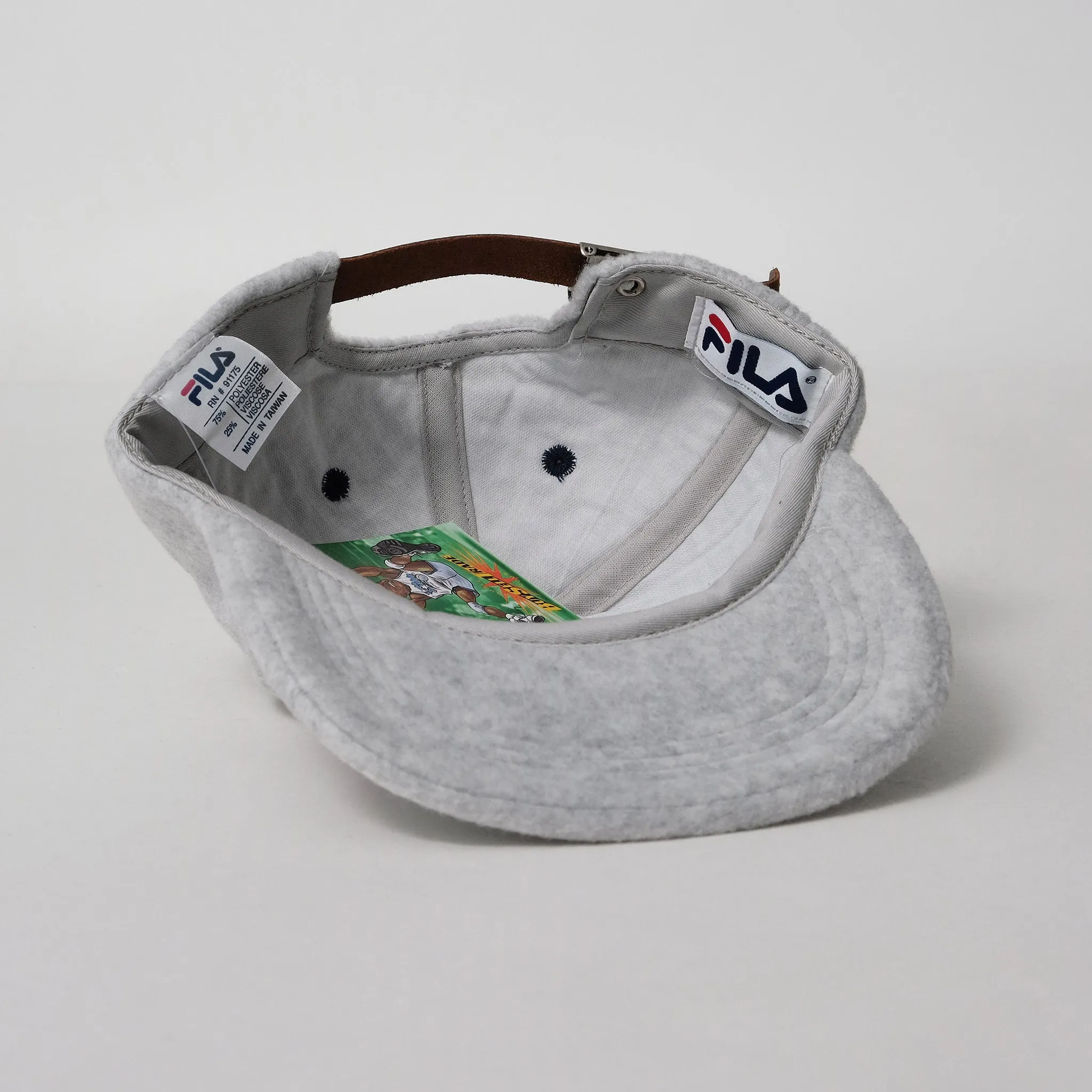 Vintage DS Fila USA Fleece Strapback