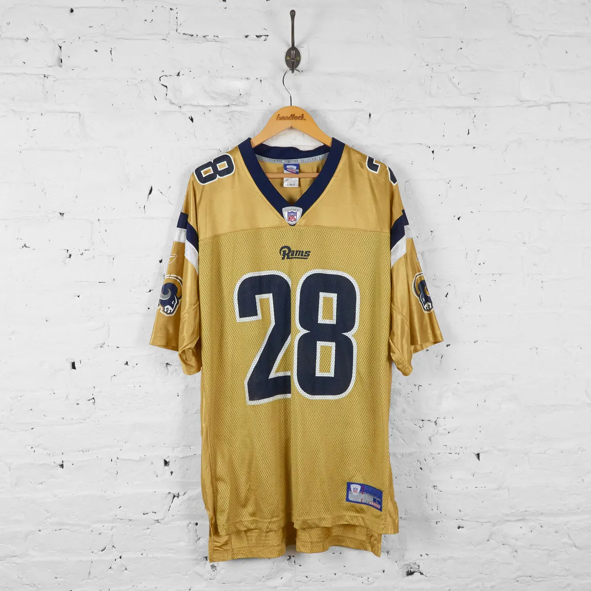 Vintage Reebok Los Angeles Rams NFL Jersey - Gold - L