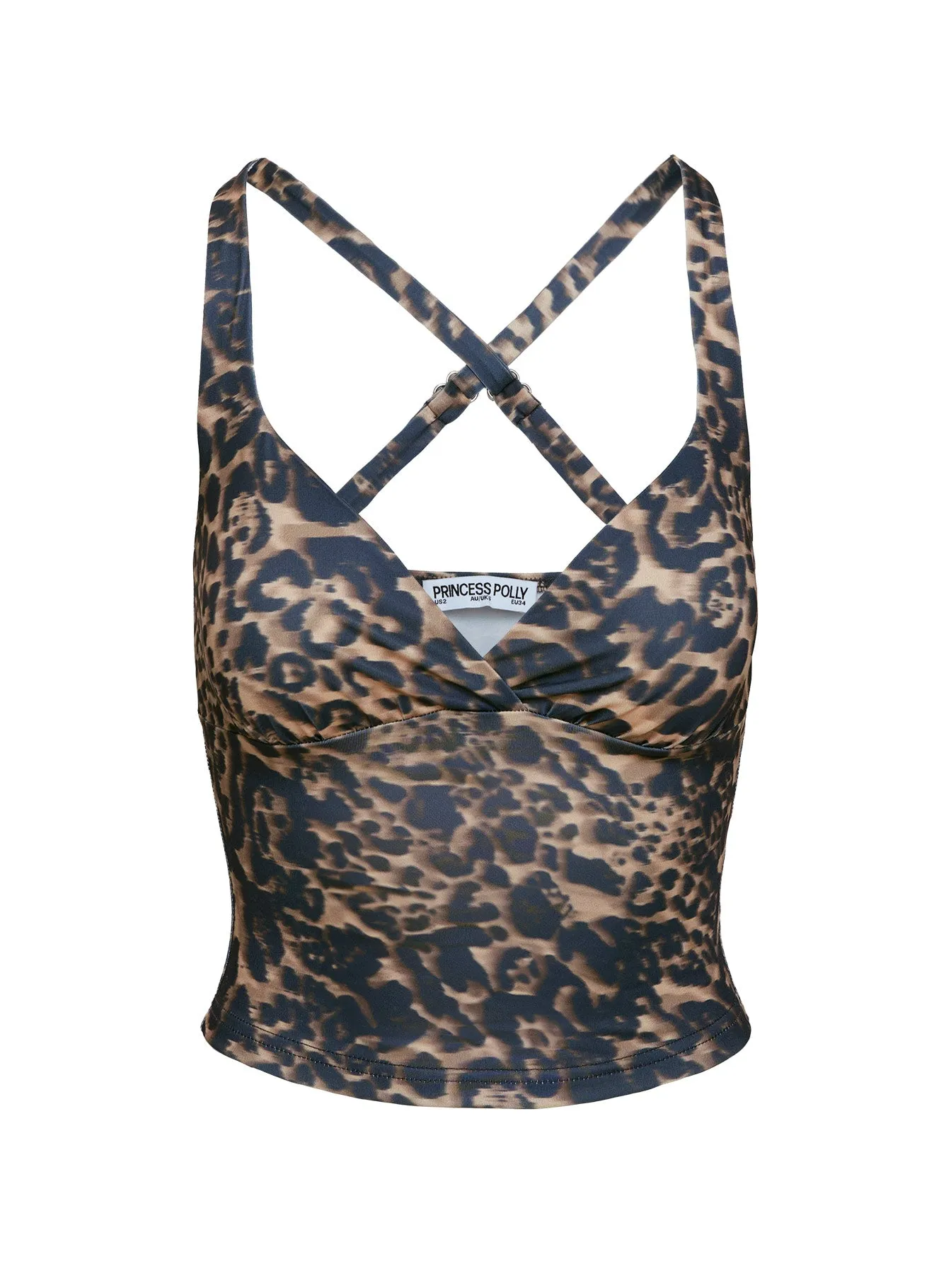 Wandella Tank Brown Leopard