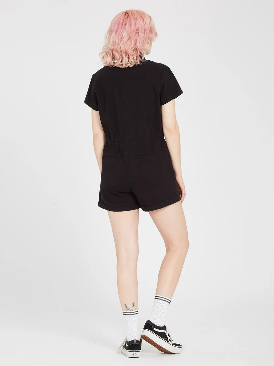 Wheelfrite Romper - BLACK