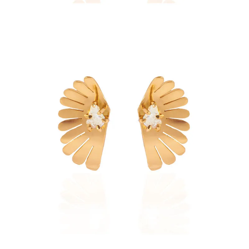 Wings of Freedom Stud Earrings- S