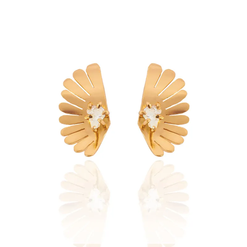 Wings of Freedom Stud Earrings- S