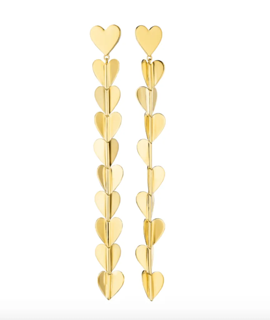 Wings Of Love Drop Earrings, Medium