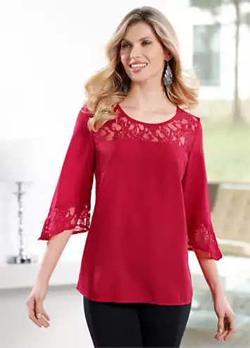 Witt Lace Embellished Tunic | Grattan