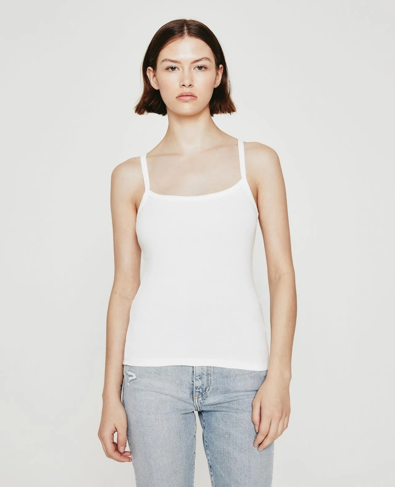 WITTNEY TANK IN EX-WHITE