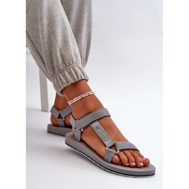 Women's Sports Sandals 4FRSS24FSANF054-20S Gray grey