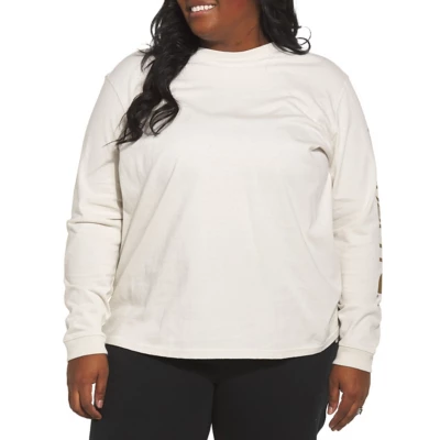 Women's Carhartt Plus Size WK231 Workwear Logo Long Sleeve T-Shirt