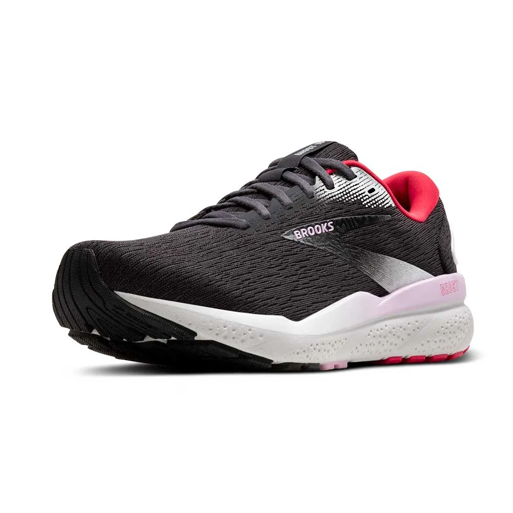 Women's Ghost 16 Running Shoe - Black/Ebony/Raspberry - Regular (B)