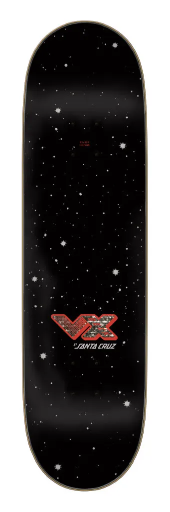 Wooten Duo Inverse Santa Cruz VX Skateboard Deck 8.5"