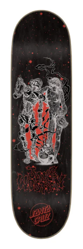 Wooten Duo Inverse Santa Cruz VX Skateboard Deck 8.5"