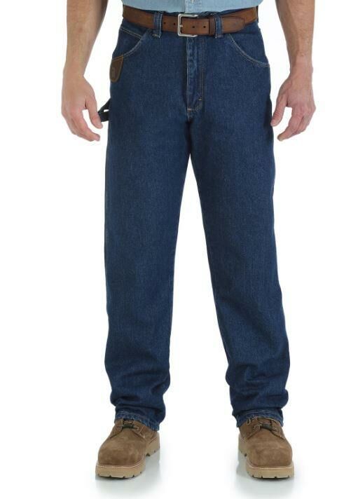 Wrangler Men's Riggs Workwear Work Horse Jean in Antique Indigo