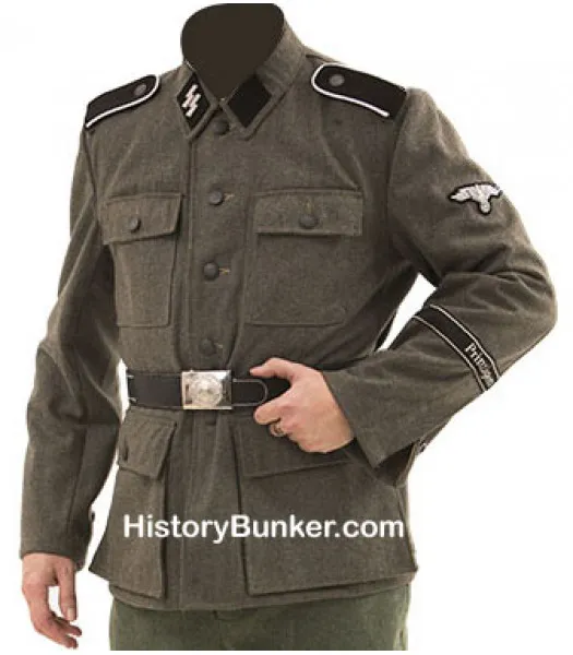 WW2 German M43 tunic with insignia