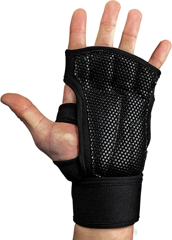 Yuma Weight Lifting Workout Gloves - Black - 3XL Gorilla Wear